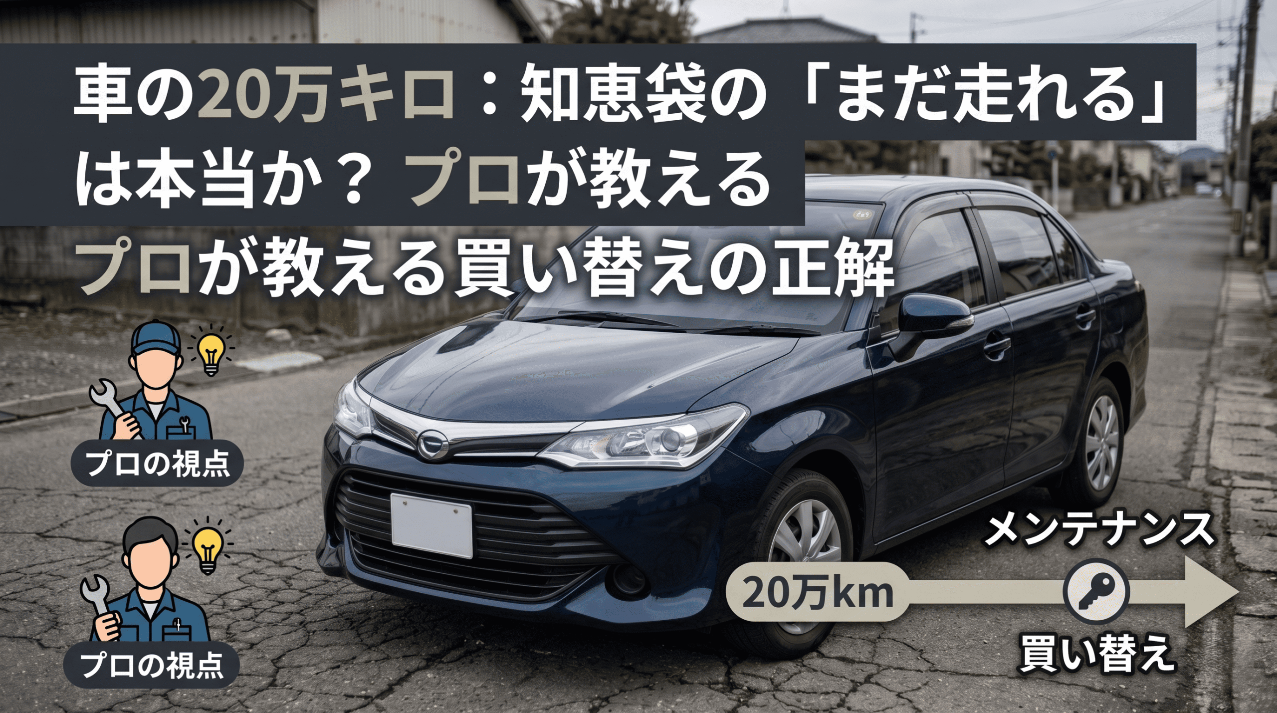 車の20万キロ：知恵袋の「まだ走れる」は本当か？プロが教える買い替えの正解